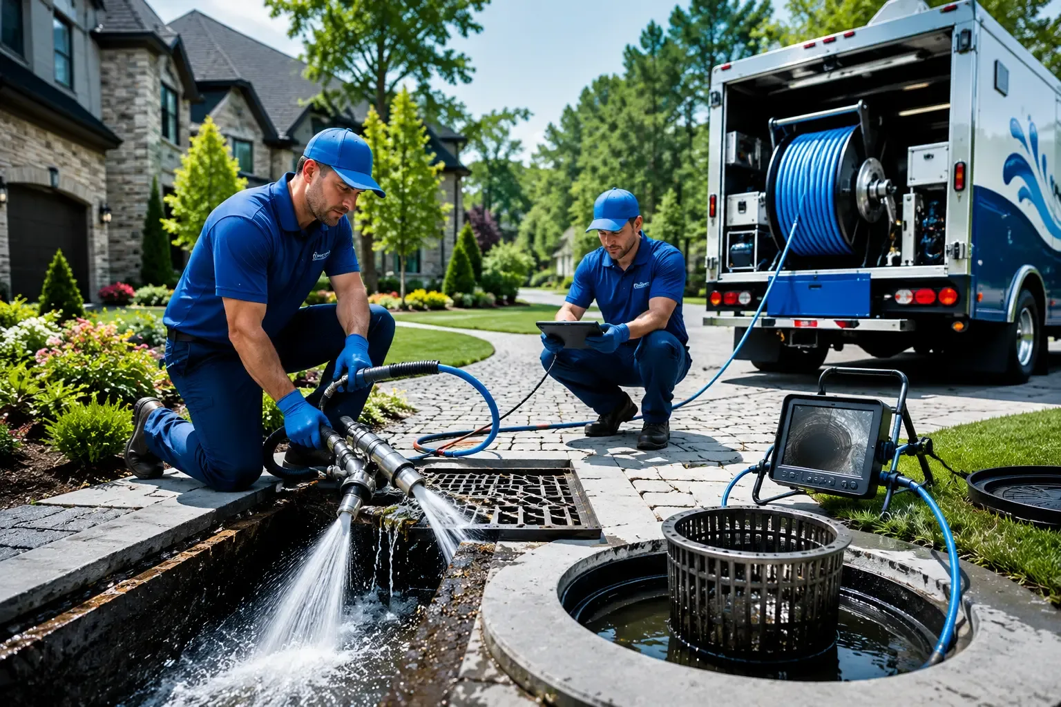 Local outdoor drain cleaning professionals in Glendale, MA